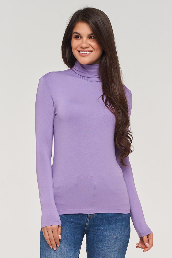 

Водолазка женская VAY 0220 фиолетовая 48 RU, 0220