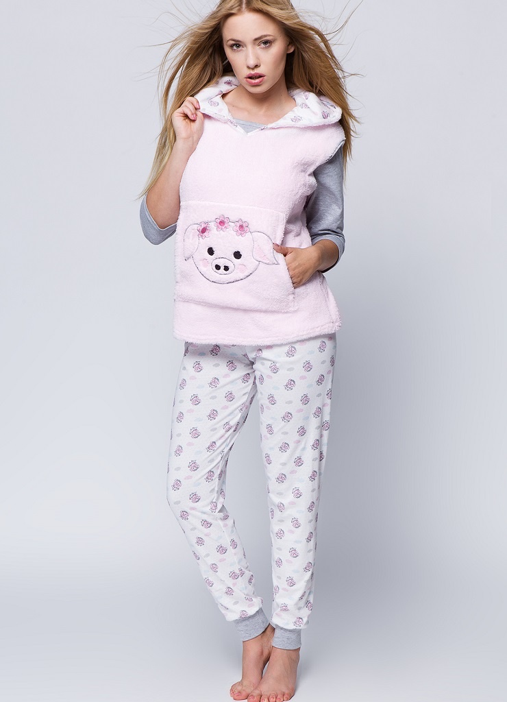 

Свитшот женский SENSIS Pastoral розовый L-XL, Pastoral