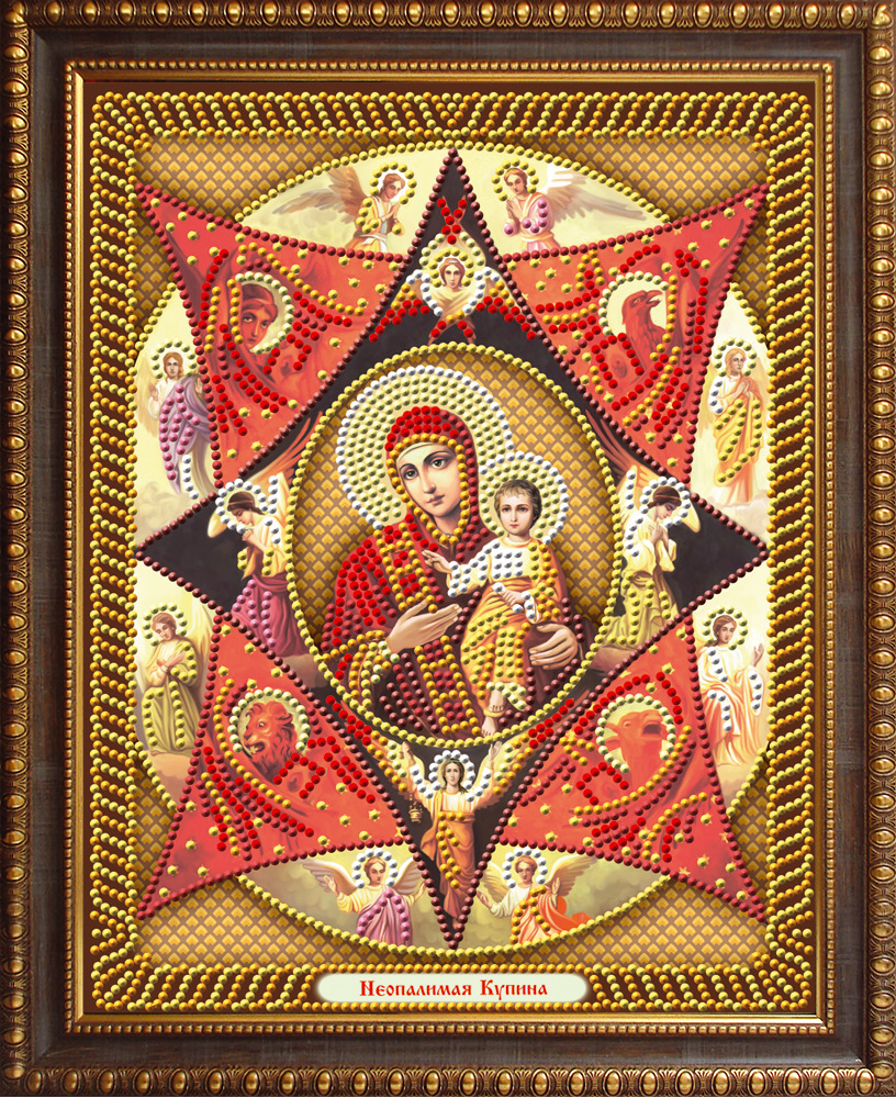 

Картина стразами "Икона Неопалимая Купина" (АЖ-5048)