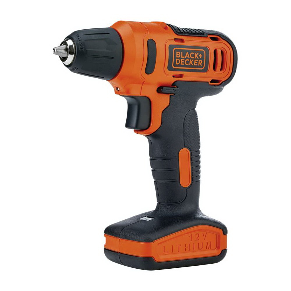 фото Аккумуляторная безударная дрель-шуруповерт black&decker ld12sp-ru black+decker