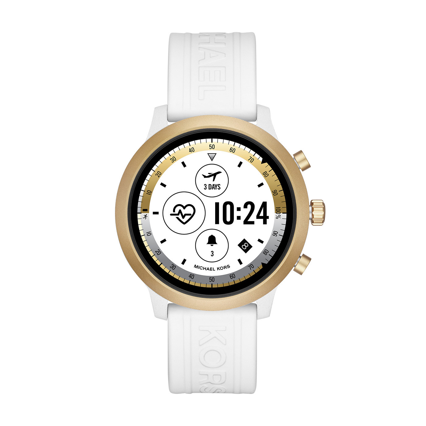 фото Смарт-часы michael kors mkgo gold/white (mkt5071)