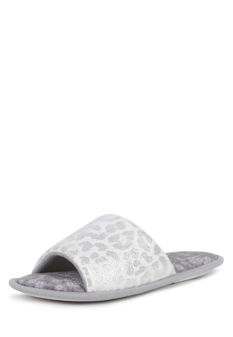 

Тапочки женские T.Taccardi W0258002 серебристые 40 RU, Серебристый, W0258002