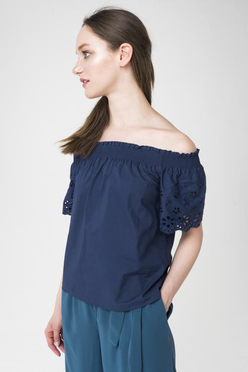 

Блуза женская ZARINA 8225090320040 синяя 44 RU, 8225090320040