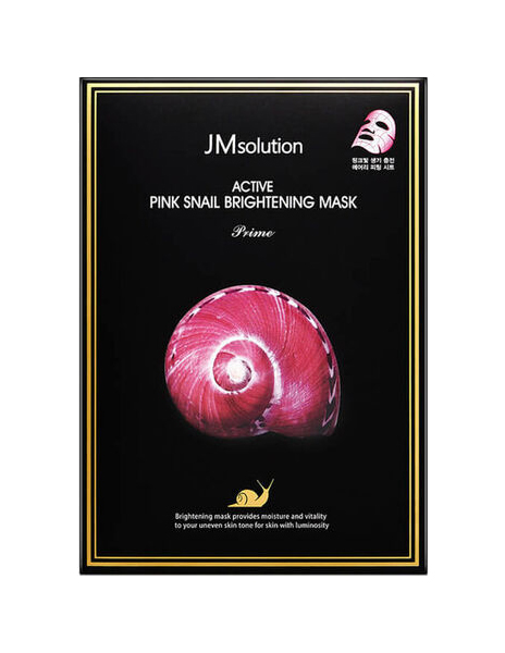 Купить Маска для лица JMSolution Active Pink Snail Brightening Mask Prime 30 мл, JM SOLUTION