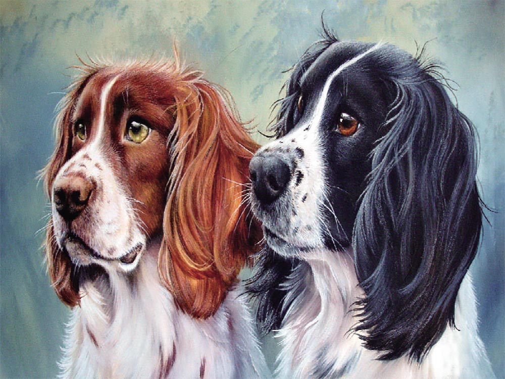 

Картина по номерам Molly Два охотника, 15x20, Два охотника