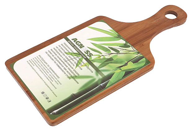 

Разделочная доска Agness 35x16, бамбук