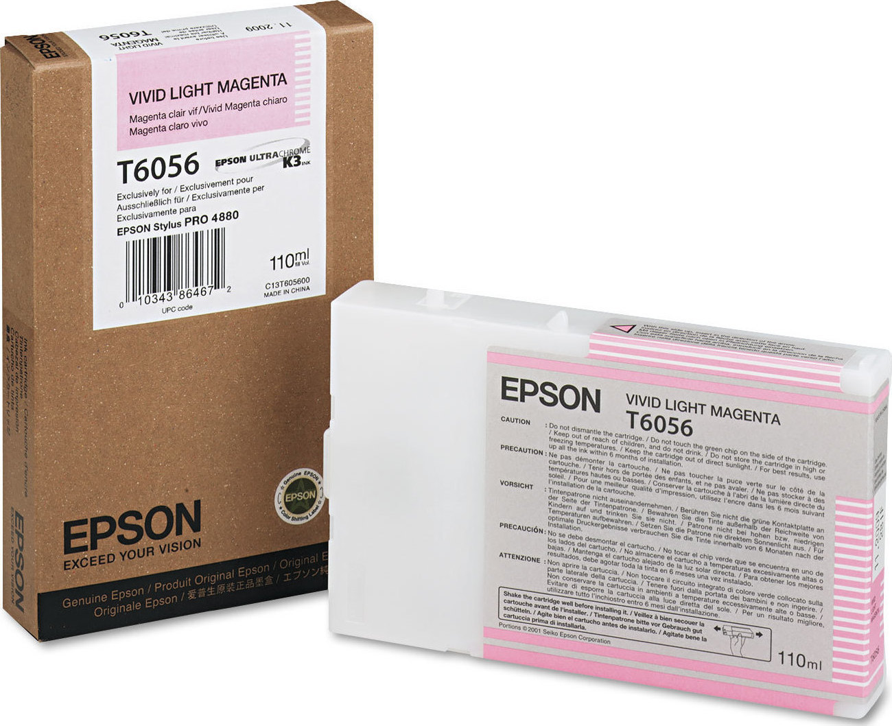 

Картридж для струйного принтера Epson C13T605600, C13T605600