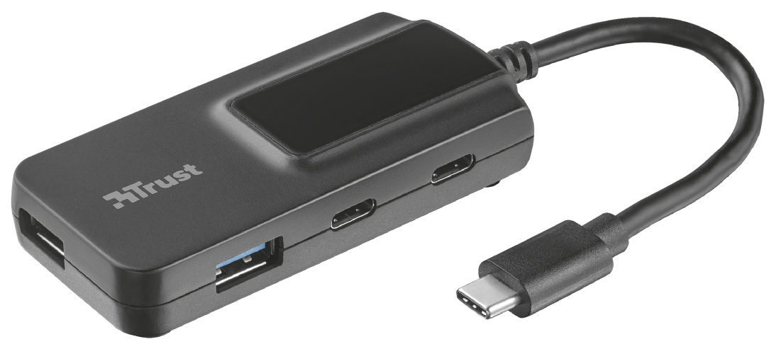 USB-хаб 21321 Trust OILA USB-C 2xUSB-C 2xUSB3,1