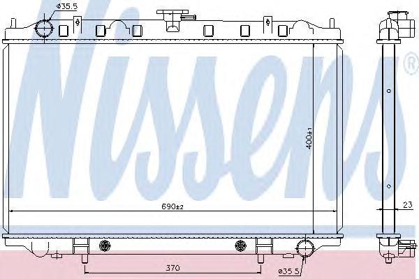 

Радиатор Nissens 67352