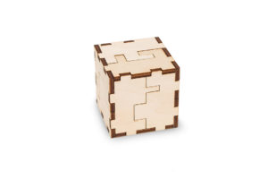 Конструктор-головоломка Eco Wood Art Cube 3D puzzle из дерева beautiful wooden puzzle painted star sea tower funny toy landscape wood puzzles smart game round shaped jigsaw puzzle best gift