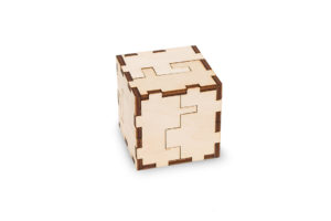 фото Конструктор-головоломка eco wood art cube 3d puzzle из дерева