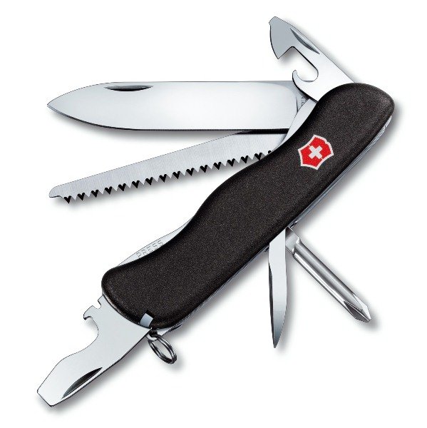 фото Мультитул victorinox trailmaster 0.8463.3 111 мм черный, 9 функций