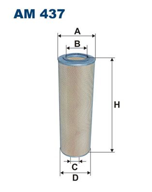 фото Фильтр воздушный filtron am437
