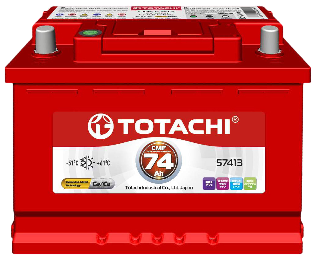 

Аккумулятор TOTACHI KOR CMF 57413 74 R