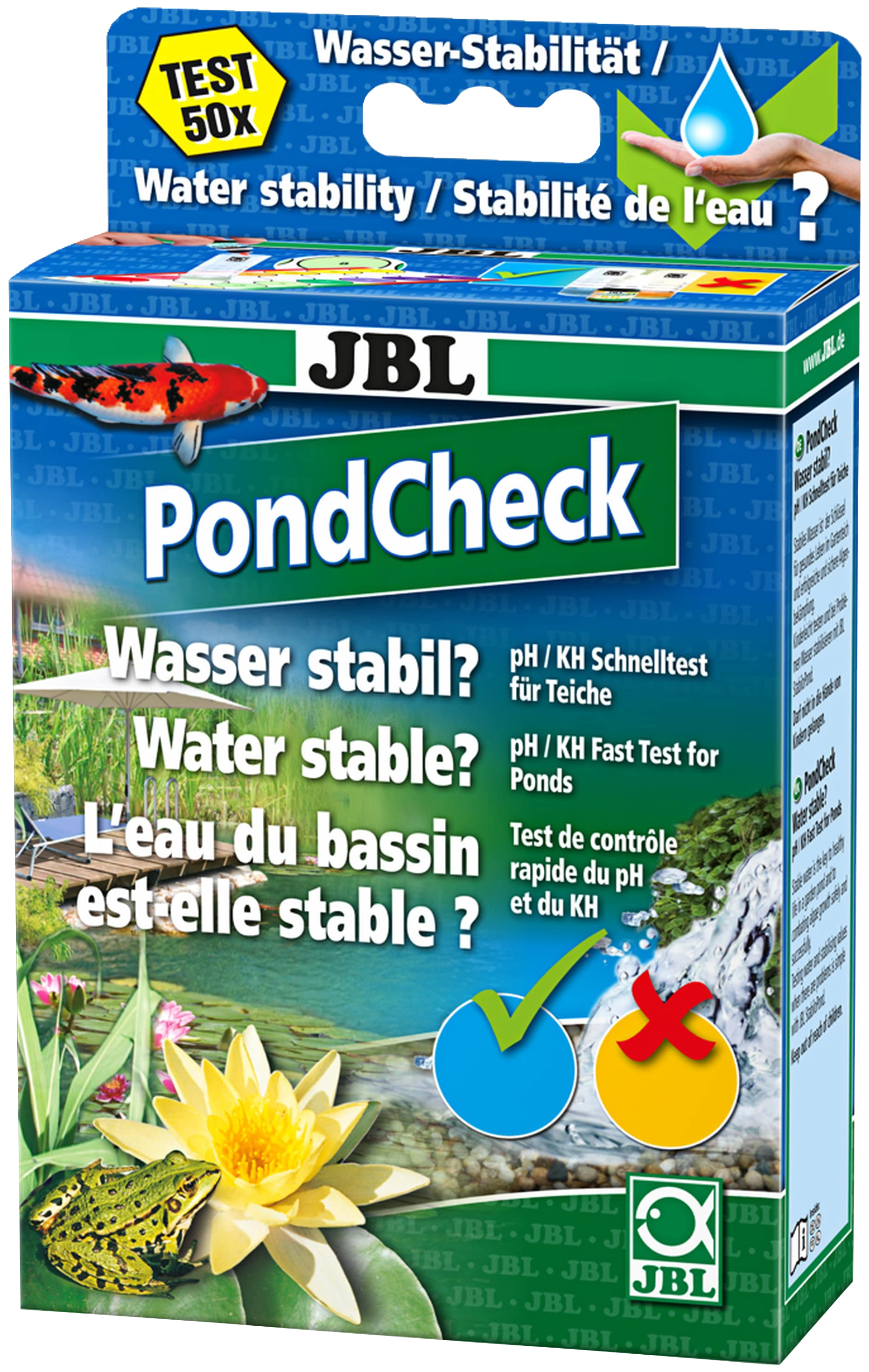 

Тест для пруда JBL PondCheck, PondCheck