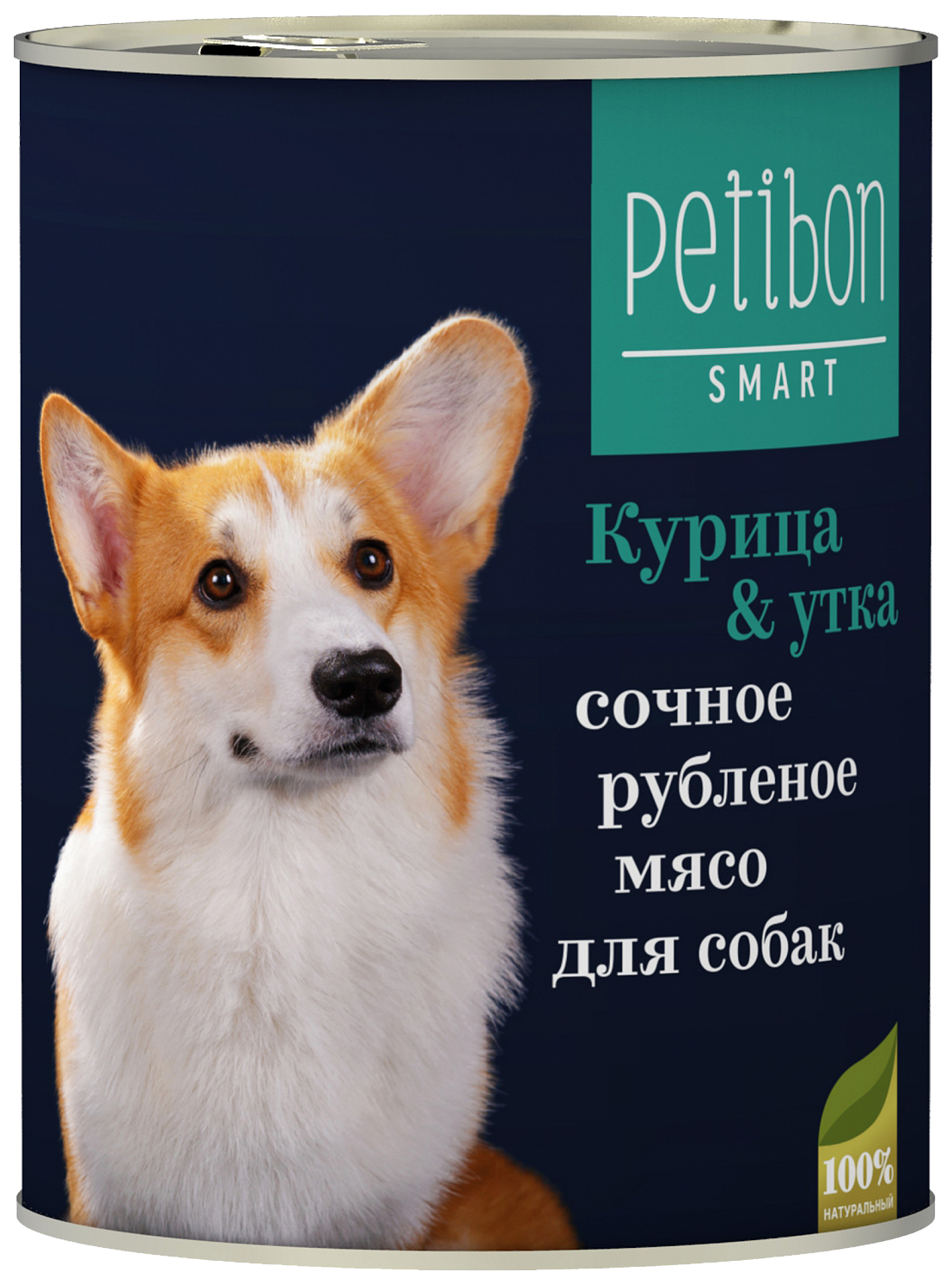 фото Консервы для собак petibon smart, курица, утка, 12шт, 410г