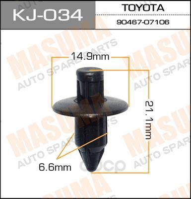 

Клипса Masuma KJ034