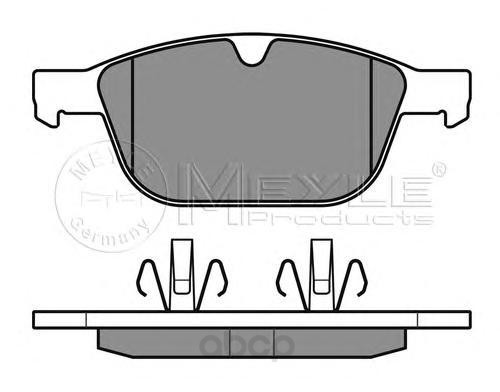 

Колодки торм.пер.(wva 24399 20.2mm.) platinum pad Meyle 025 243 9920/PD