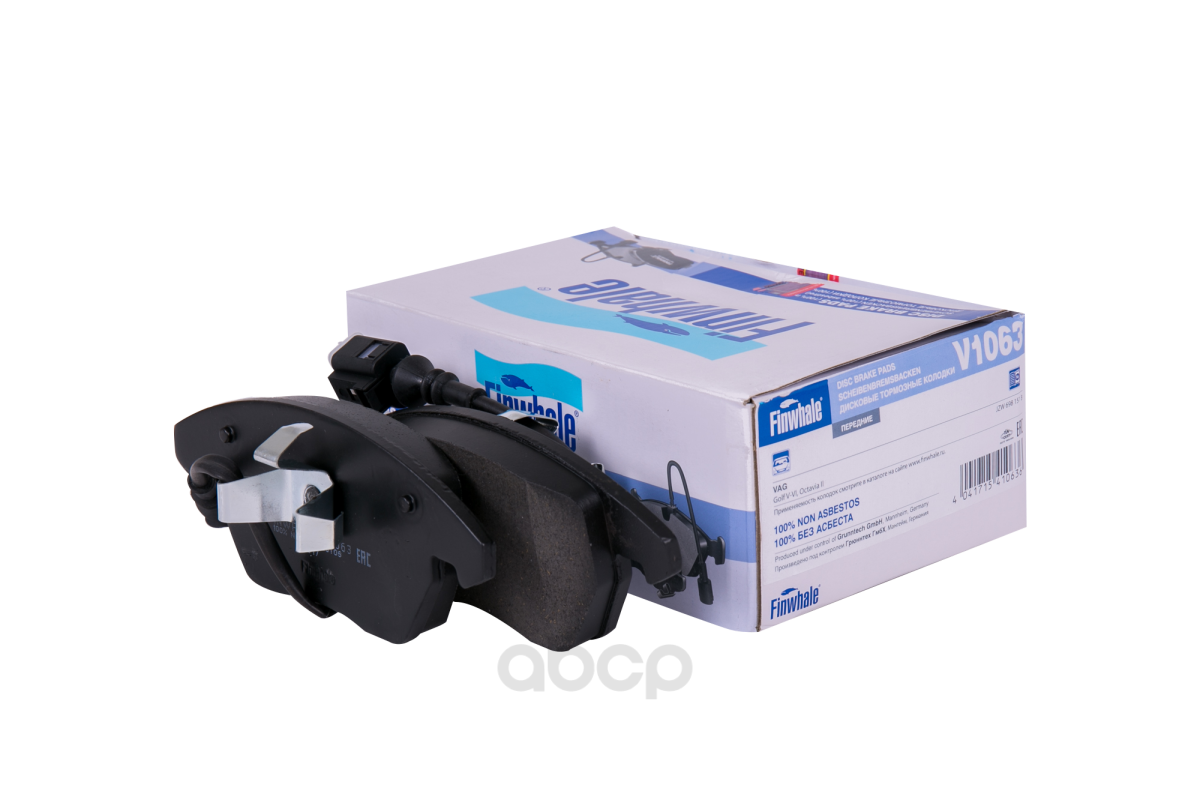 

Тормозные колодки Finwhale дисковые V1063
