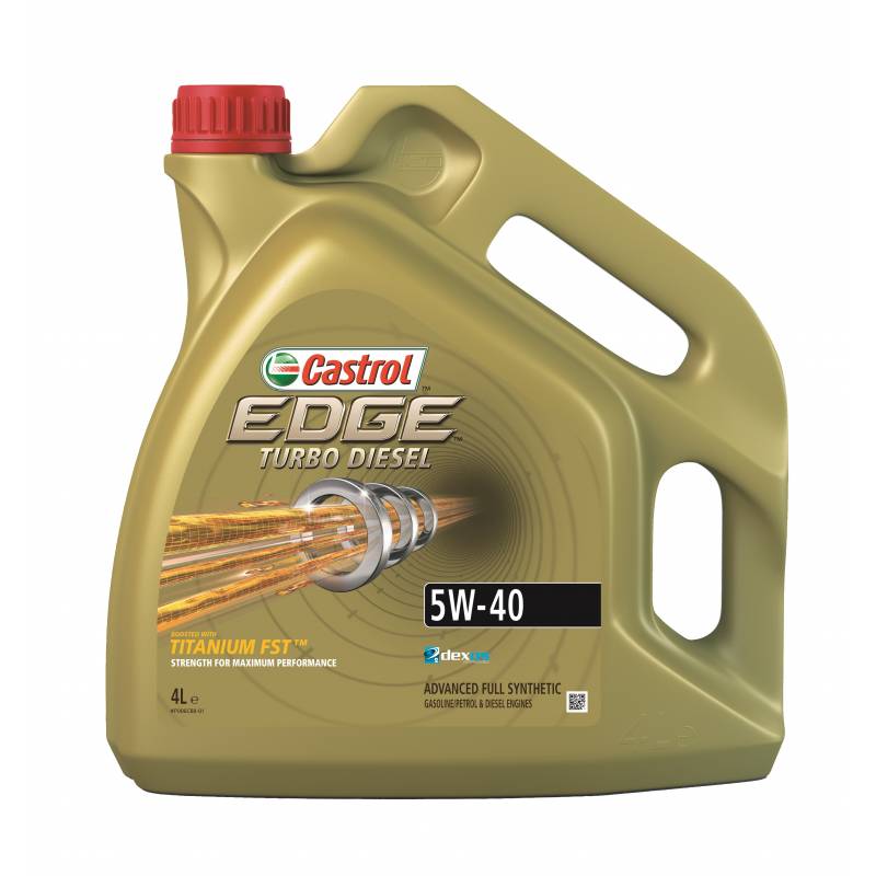 фото Моторное масло castrol edge turbo diesel 5w40 4 л