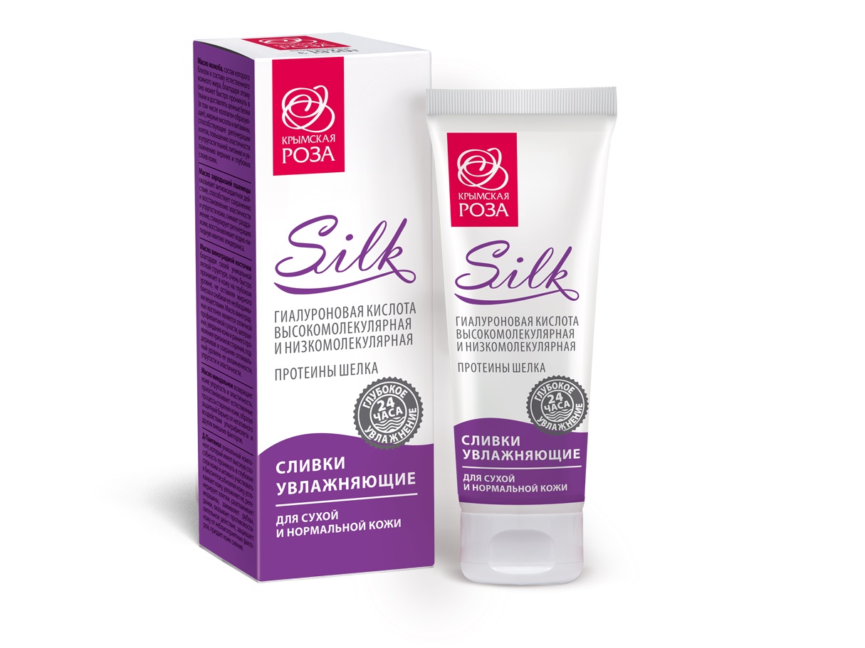 Сливки Крымская роза SILK для сухой и нормальной кожи gehwol balm normal skin тонизирующий бальзам жожоба для нормальной кожи 125 мл