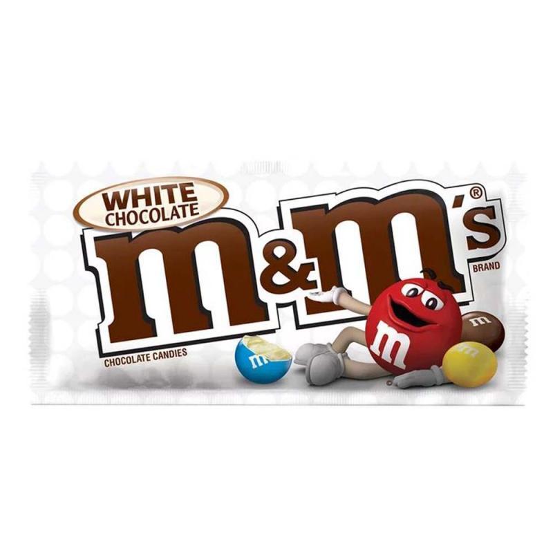 

Шоколадное драже M&M's white chocolate с белым шоколадом 42.5 г