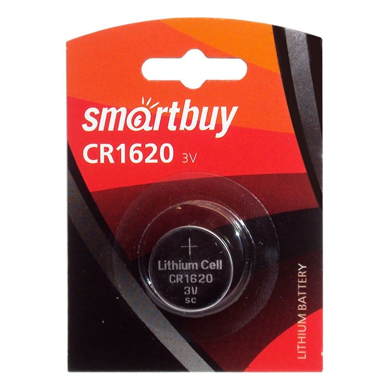 Батарейка SmartBuy CR1620 BL1 1 шт