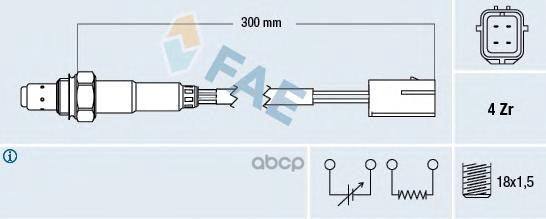 фото Лямбда-зонд fae 77397