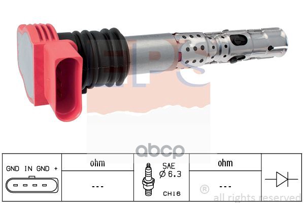 Катушка зажигания EPS 1970436