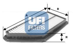 фото Фильтр воздушный ufi 3033700