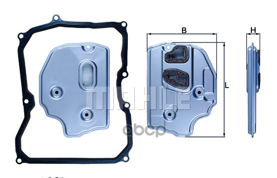 фото Фильтр акпп mahle hx150kit mahle/knecht