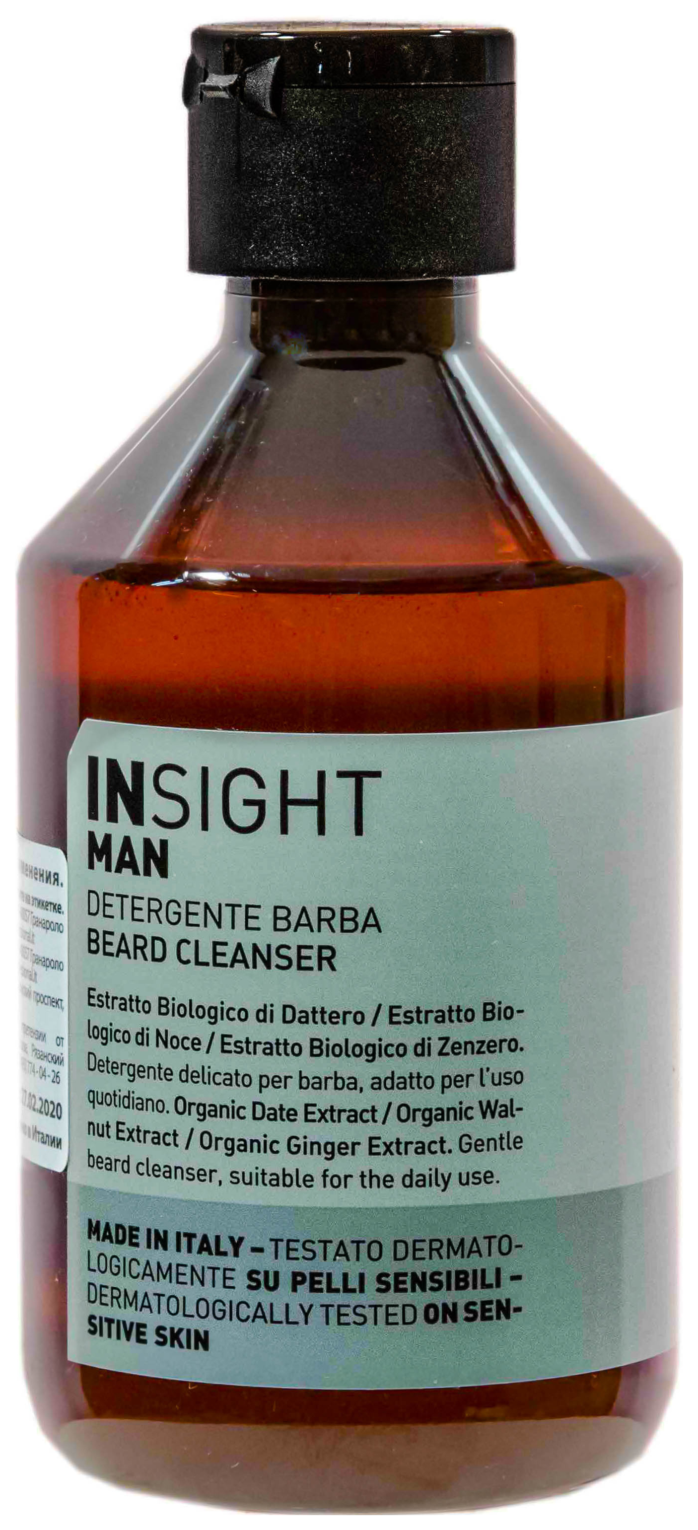 Шампунь для бороды Insight Man Beard Cleanser 250 мл шампунь для бороды immortal beard shampoo 250 мл