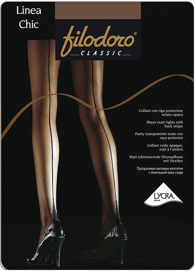 

Колготки женские Filodoro Linea Chic коричневые 2 (S), Linea Chic