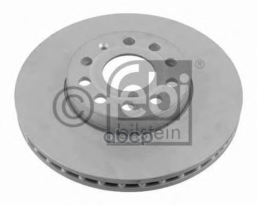 фото Тормозной диск febi передний для audi a3 04-/volkswagen caddy 04-, touran 03 22902