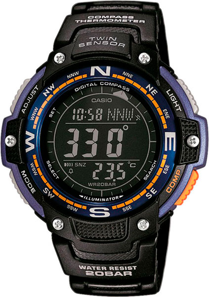 Наручные часы электронные мужские Casio Collection SGW-100-2B