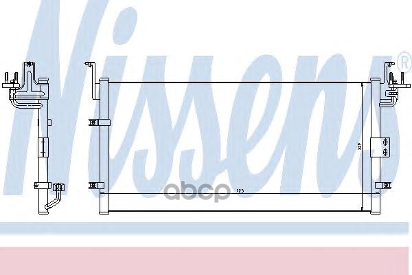 

Радиатор кондиционера Nissens 94447