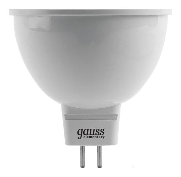 фото Лампочка gauss elementary mr16 gu5,3 9w 6500k 13539
