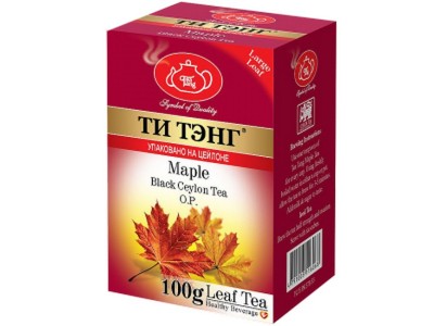 Чай весовой черный Ти Тэнг Maple O.P. 100 г