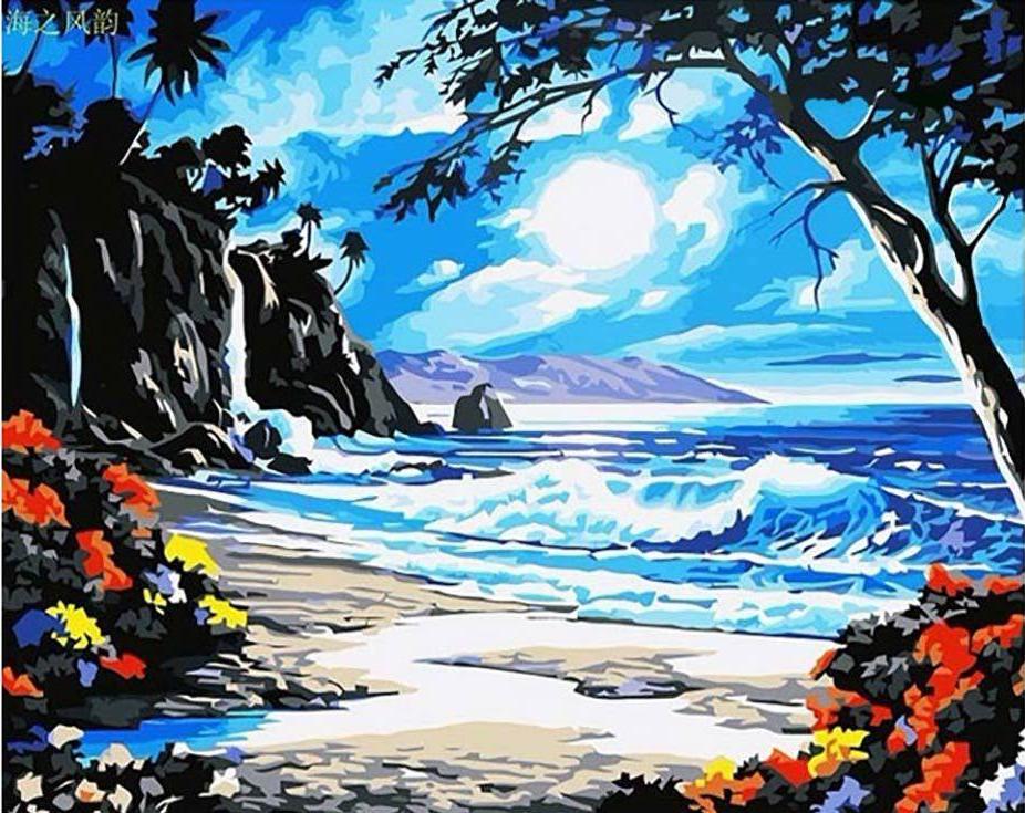 

Картина по номерам Paintboy Пляж, 40x50 см, Пляж