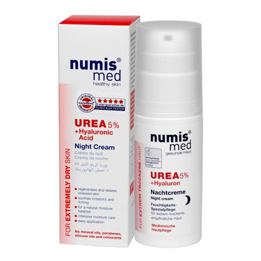 Крем для лица Numis Med ночной с 5 % мочевиной и гиалуроновой кислотой, 50 мл siberina крем для лица антивозрастной ночной 50 0