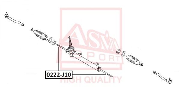 фото Рулевая тяга asva 0222-j10