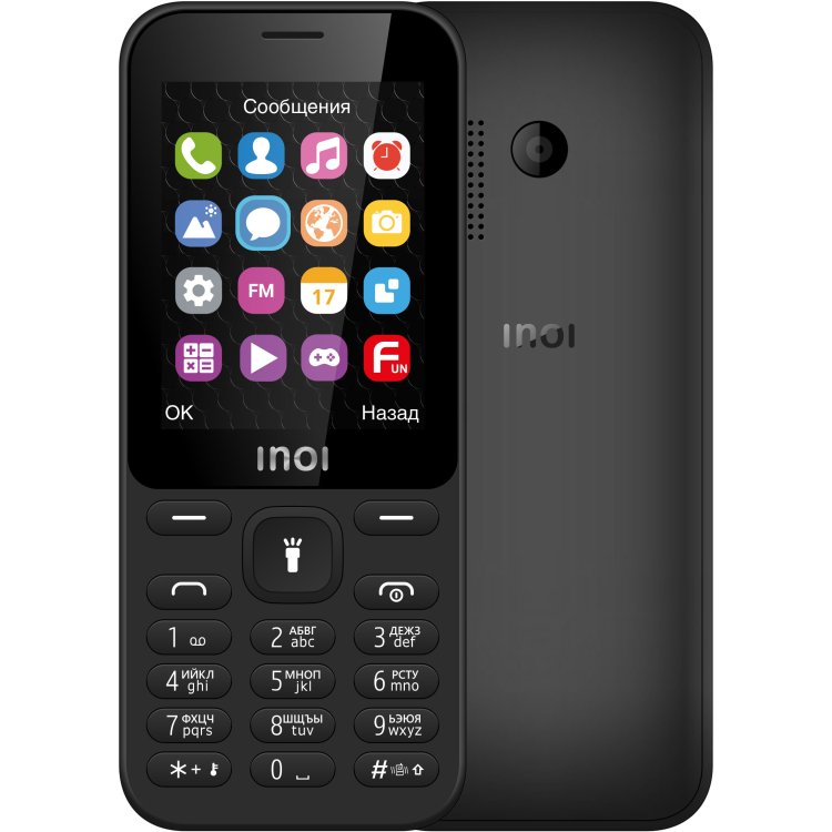 фото Мобильный телефон inoi 241 black