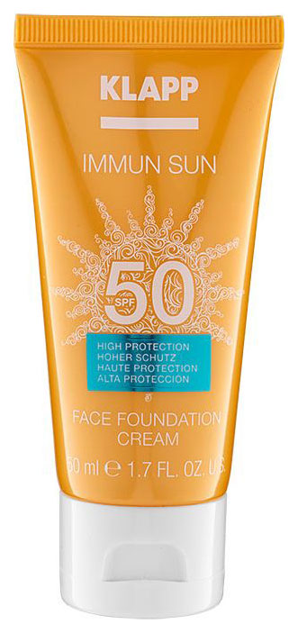 Солнцезащитное средство Klapp Immum Sun Face Foundation Cream 560₽