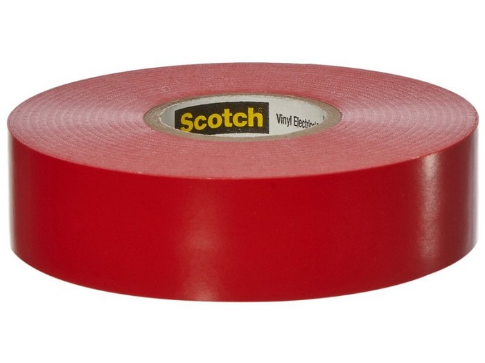 фото Изолента 3m scotch 35 red