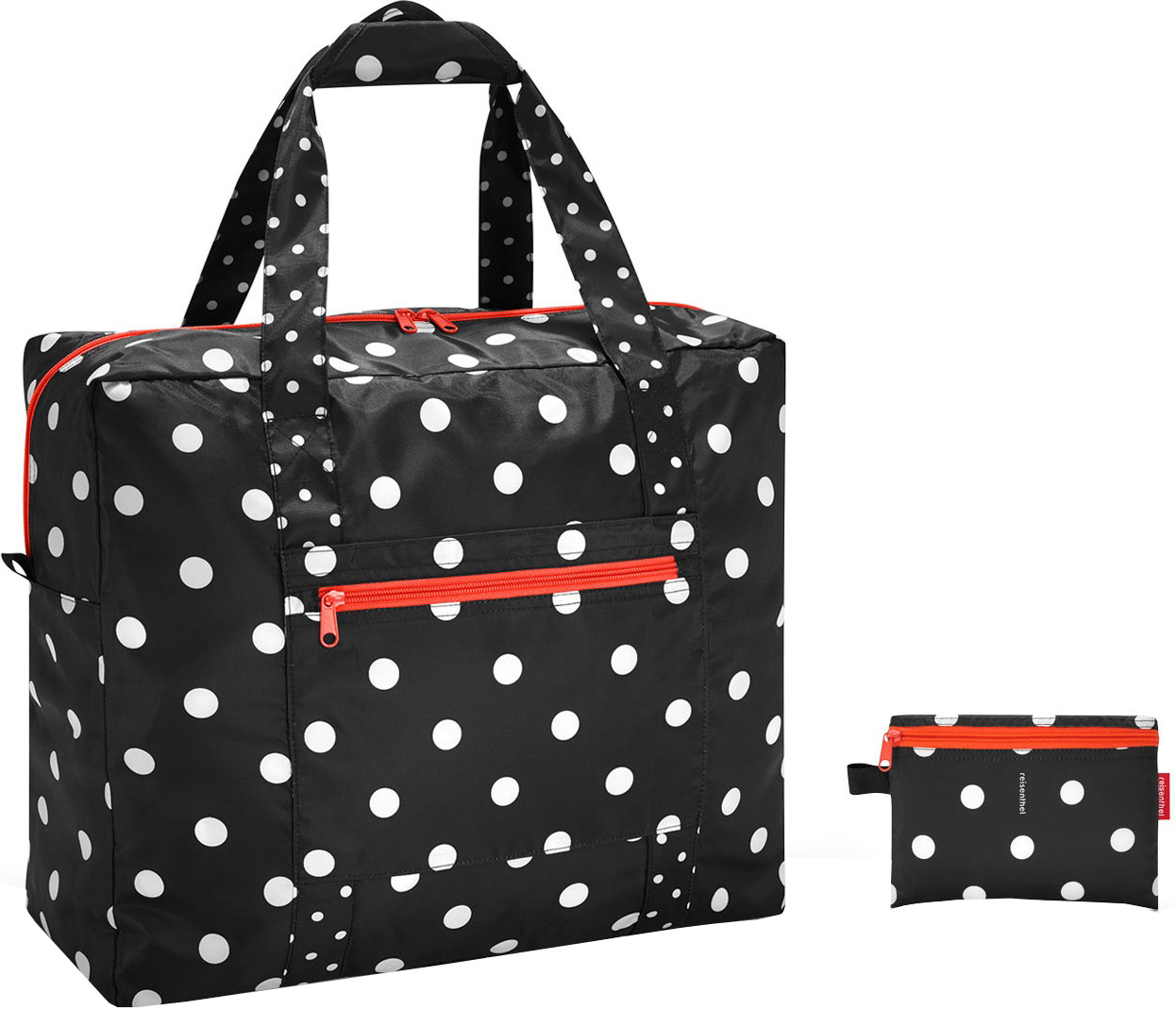 фото Сумка складная mini maxi touringbag mixed dots reisenthel