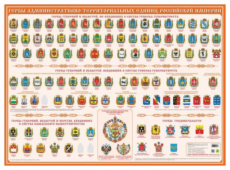 

Гербы Российской Империи. Настольное издание.
