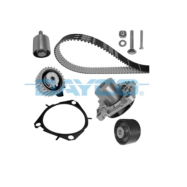 фото Водяной насос с комплектом зубчатого ремня dayco ktbwp9940