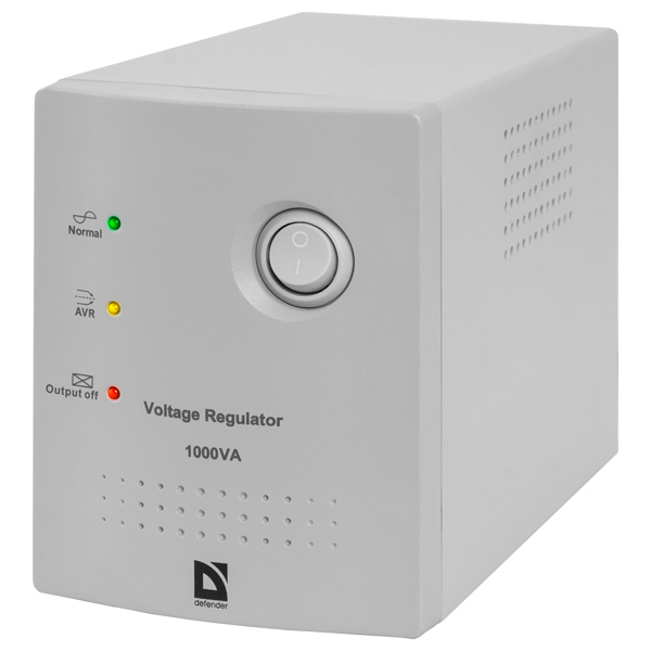 

Однофазный стабилизатор Defender AVR Real 1000VA 99019, AVR Real 1000VA (99019)