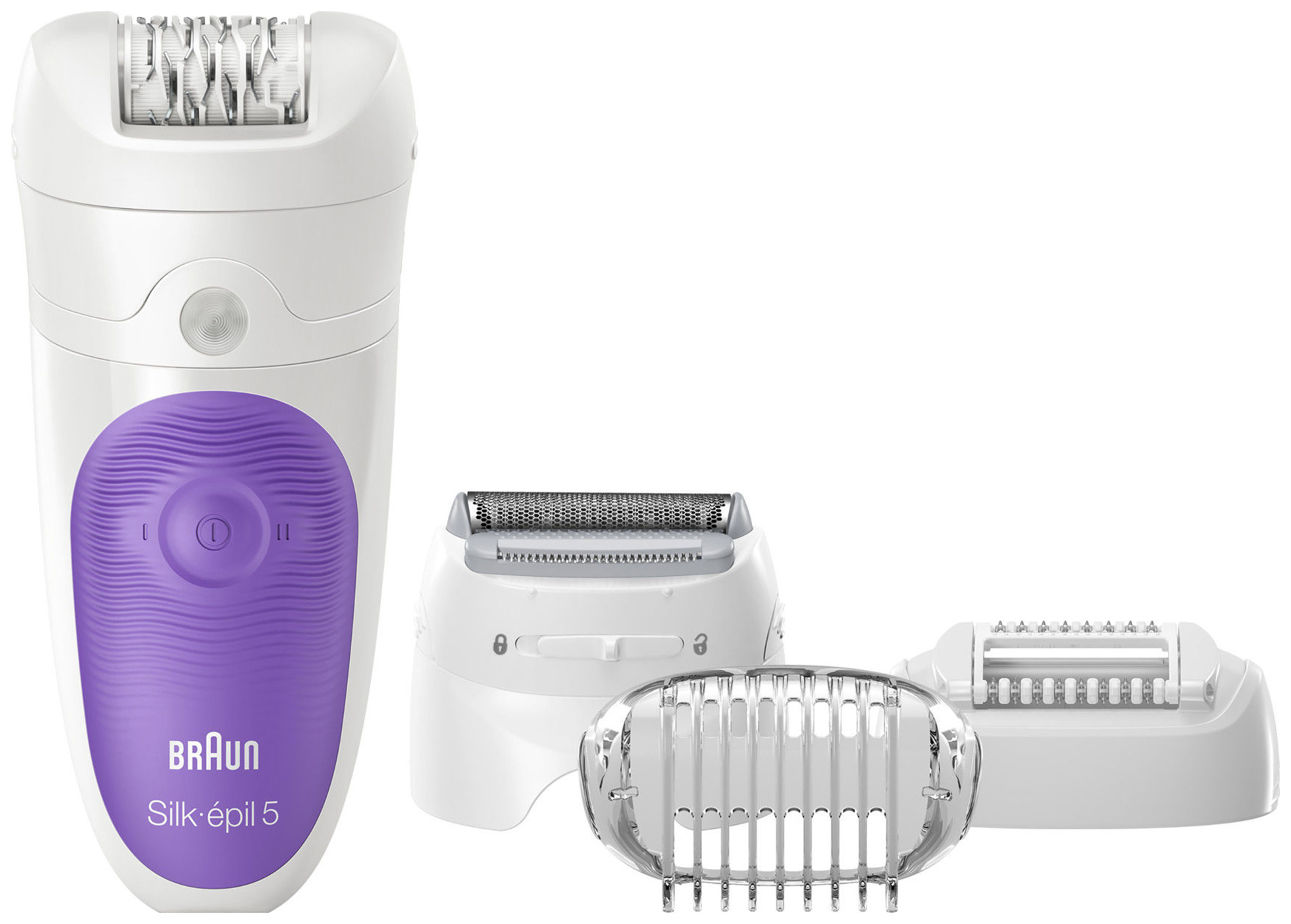 

Эпилятор Braun 5-541 Legs & body, Белый;фиолетовый, Silk-epil 5
