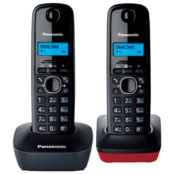 фото Телефон dect panasonic kx-tg1612ru3